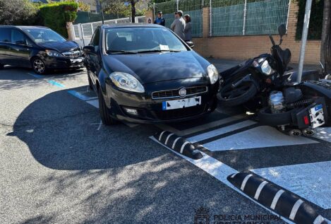 Imputado por chocar contra varios vehículos y dar positivo en alcohol y drogas en Pamplona