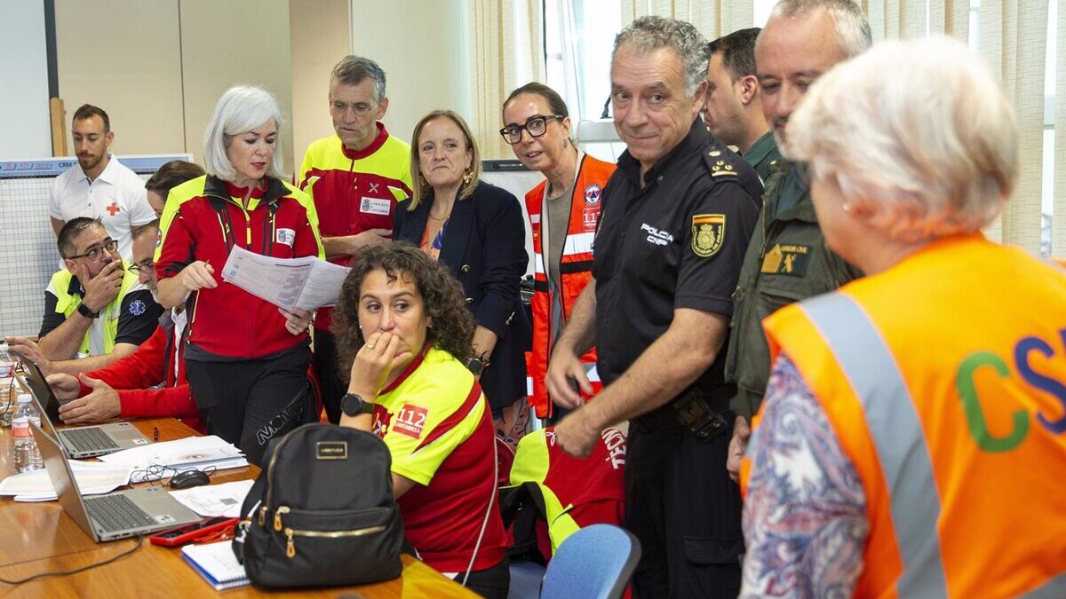 Cantabria realiza el primer simulacro en España de accidente radiológico en un hospital