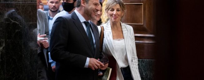 Yolanda Díaz ordena atacar solo a Ábalos para poner un cortafuegos a la corrupción del PSOE