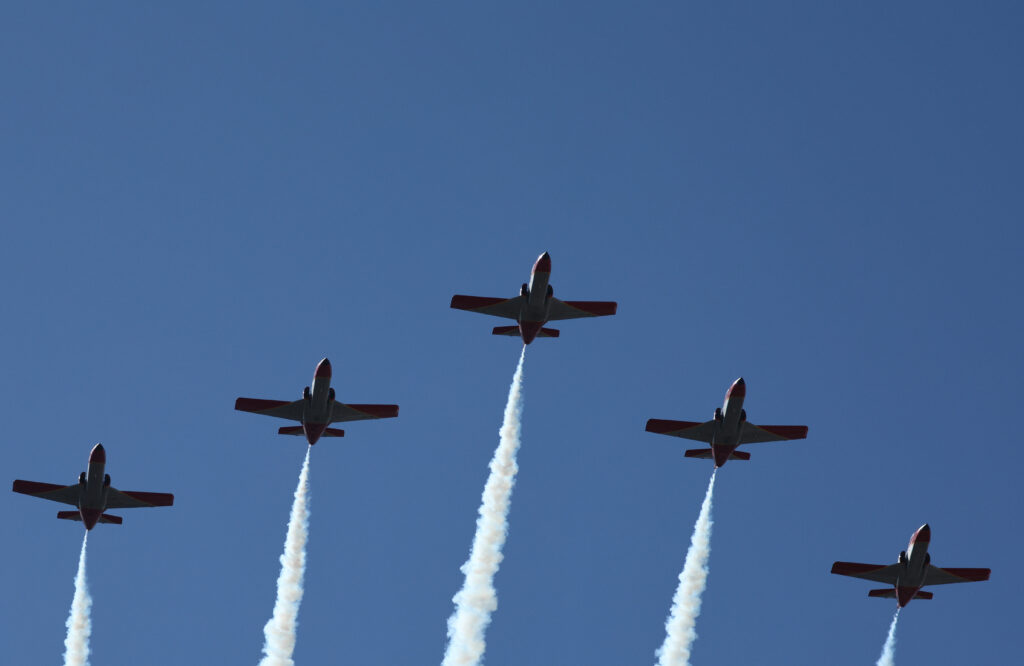 Aviones del Ejército de Aire. 
Eduardo Parra, Europa Press