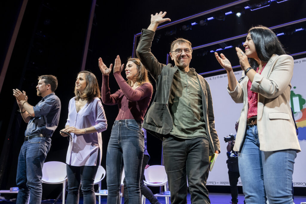 Juan Carlos Monedero en la pasada edición de la Uni de otoño de Podemos