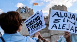 Una manifestación sobre el derecho a la vivienda toma las calles de Valencia