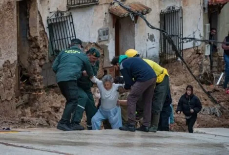 El paso del temporal por España, en imágenes