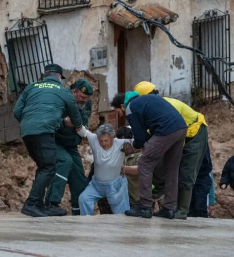 El paso del temporal por España, en imágenes