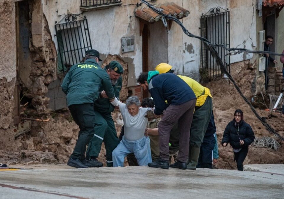 El paso del temporal por España, en imágenes