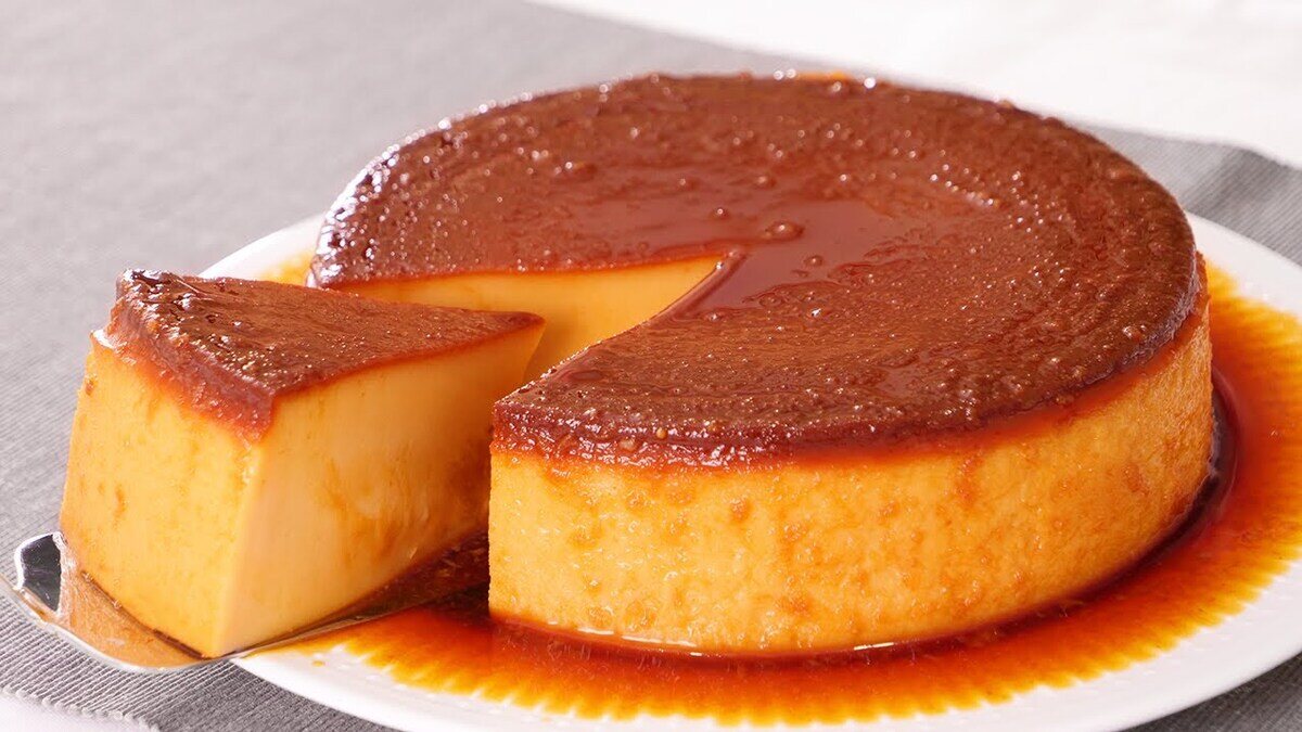 Cómo se hace el flan de galleta sin horno