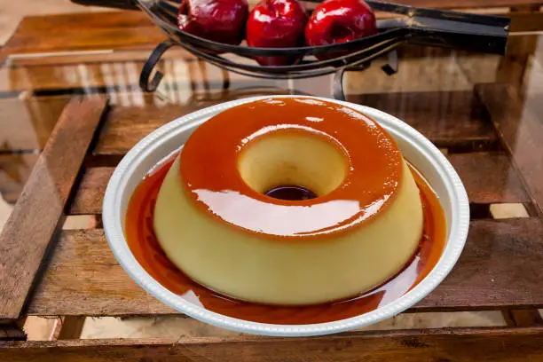 Flan de galleta. 
ribeirorocha, Unsplash