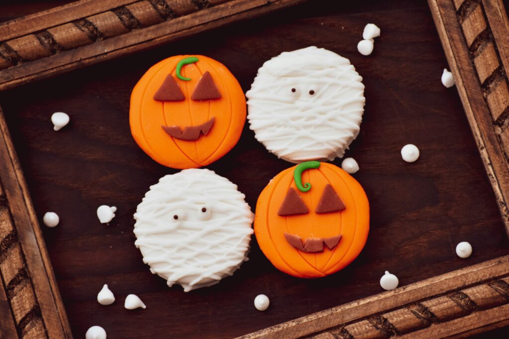 Galletas de Halloween. 
Jessica Flores Unsplash