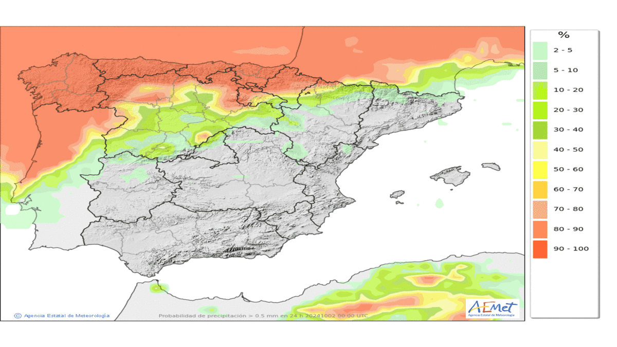 Nos despedimos del buen tiempo, llegan las lluvias y cambios en las temperaturas