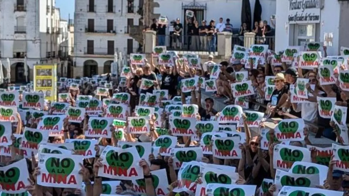 El rechazo a la construcción de la mina de litio en Cáceres retoma las calles el 10 de noviembre