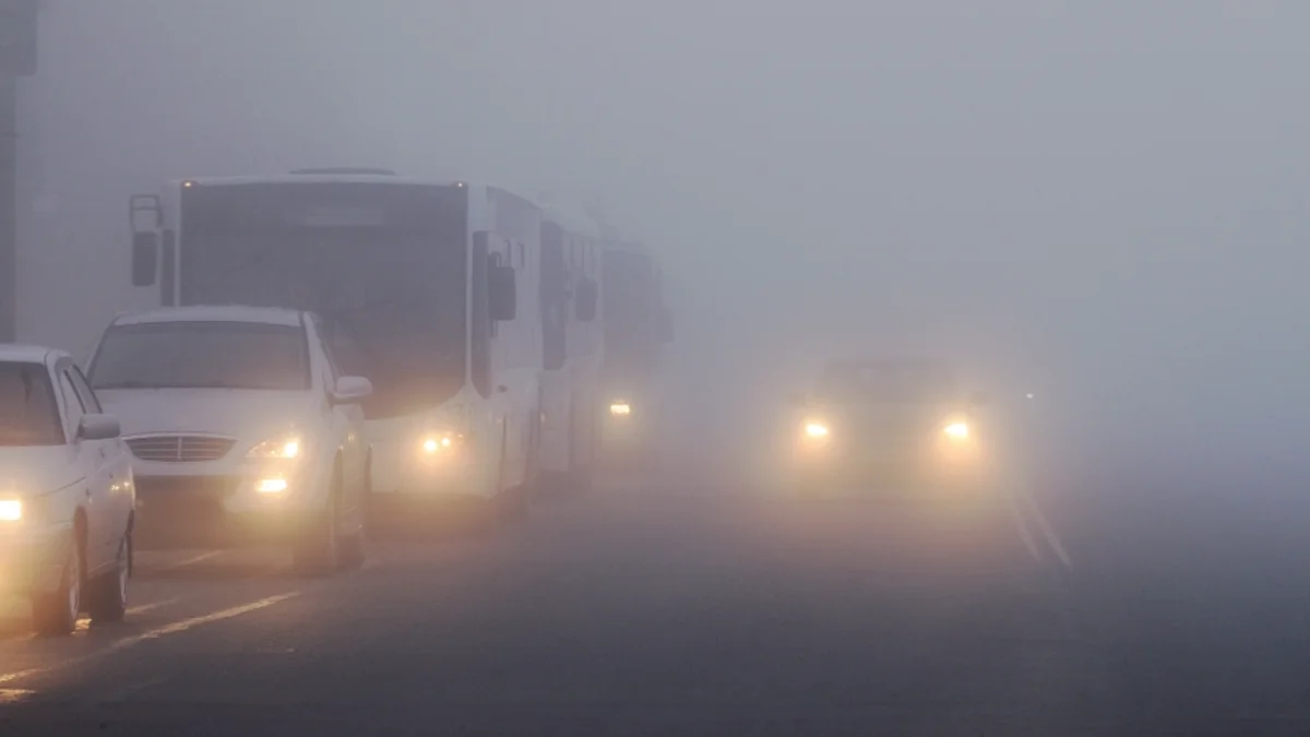 La niebla provoca incidencias en 60 kilómetros de la autovía A-2 entre Barcelona y Lérida