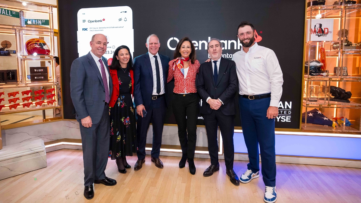 Openbank, el banco 100% digital más grande de Europa, desembarca en EEUU para consolidar la expansión de Banco Santander