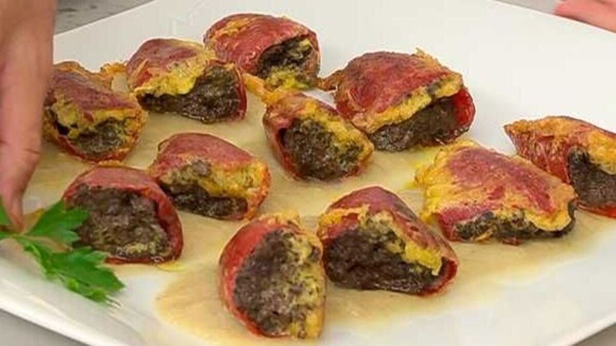 ¿Cuál es la mejor receta de pimientos rellenos de morcilla?