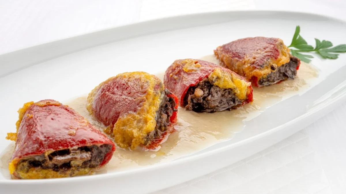 Una de tradición familiar: pimientos del piquillo rellenos de carne