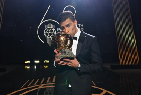 Rodri se convierte en el segundo español en ganar el Balón de Oro tras Luis Suárez en 1960