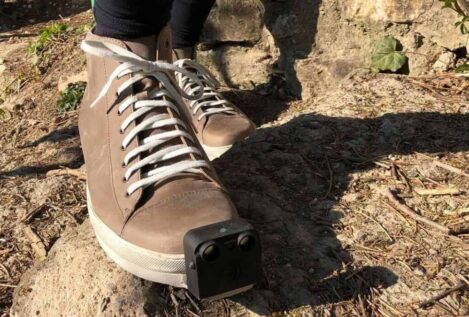 Zapatos con sensores de movimiento: un avance en el día a día para personas invidentes