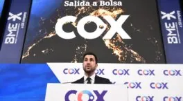 Cox tropieza en su primera jornada en Bolsa y se deja más de un 7%