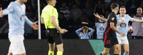 El Celta de Vigo consigue empatar contra el Barça en los últimos cinco minutos de partido