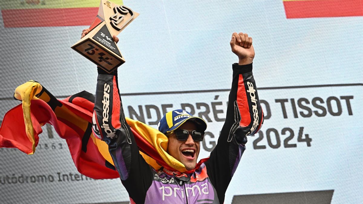 Jorge Martín, campeón del mundo de MotoGP