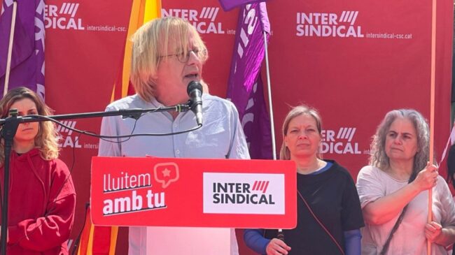 El sindicato independentista crea una «caja de resistencia» para hacer huelgas contra Illa
