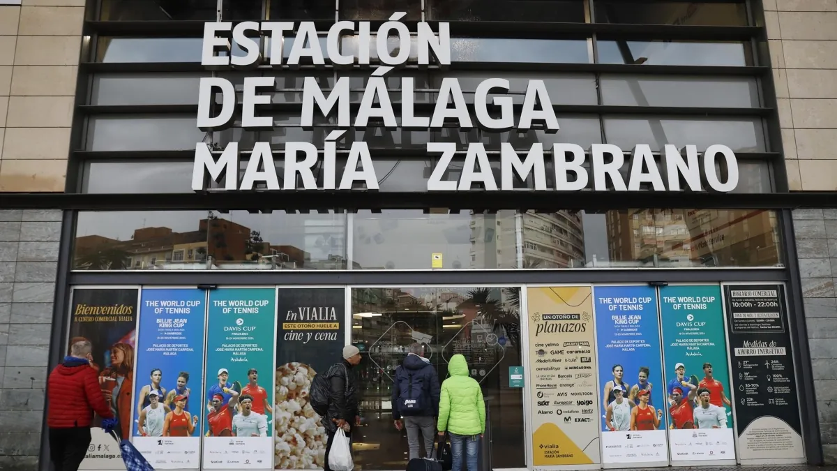 Málaga recupera la normalidad en trenes, metro y autobuses tras las intensas lluvias