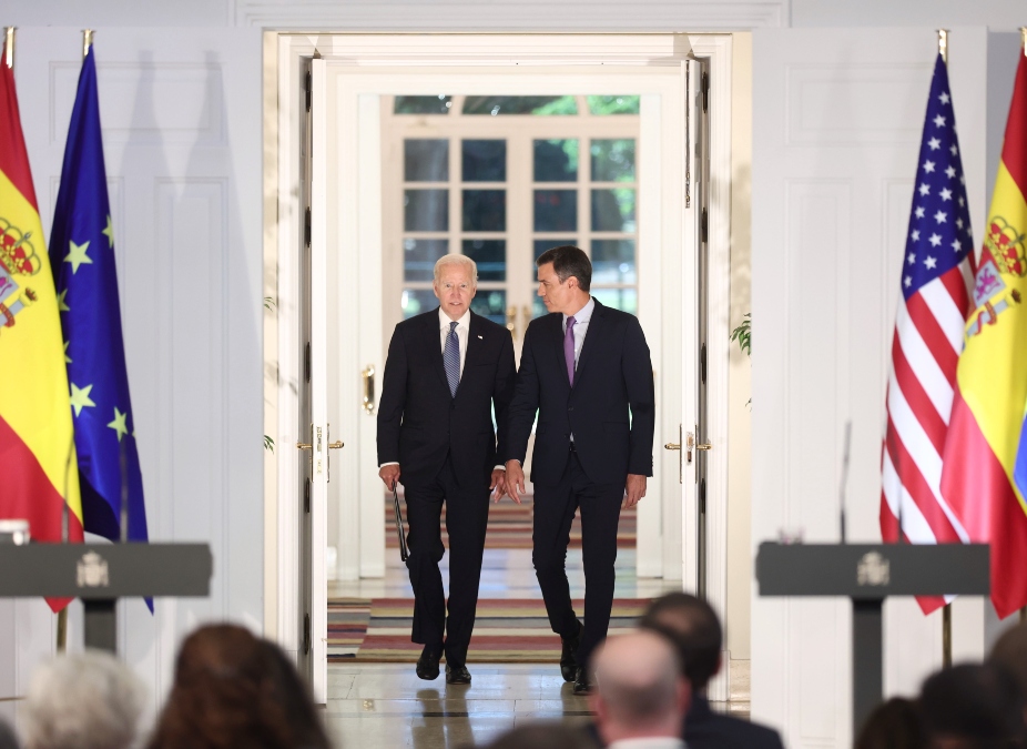 Sánchez mantiene un breve encuentro con Biden en la cumbre del G20 en Brasil