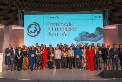 La Fundación DomusVi galardona a Gemma Cuervo por su trayectoria profesional