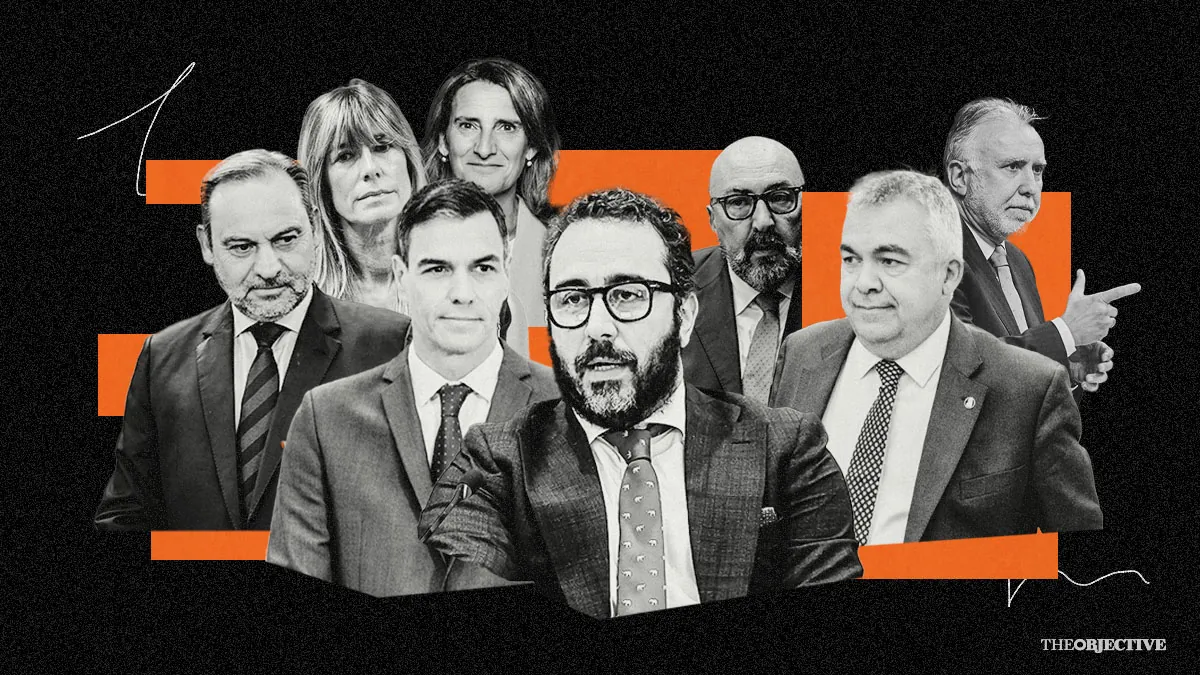 Aldama tira de la manta y apunta a Sánchez, Gómez, Ribera, Ábalos, Cerdán y Torres