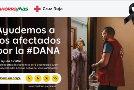 La cadena de supermercados Ahorramas lanza una campaña de donación por el temporal