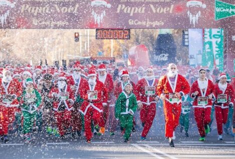 La Carrera de Papá Noel lanza el 'dorsal cero' a beneficio de los afectados por la catástrofe