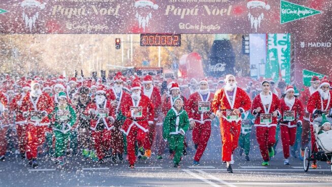 La Carrera de Papá Noel lanza el 'dorsal cero' a beneficio de los afectados por la catástrofe