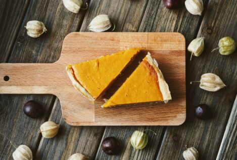 'Cheesecake' de calabaza: apta para veganos, sin azúcares y sin horno