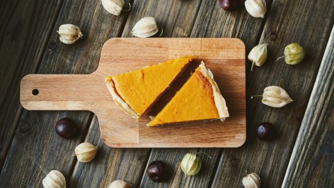 'Cheesecake' de calabaza: apta para veganos, sin azúcares y sin horno