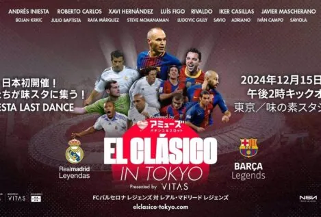 Xavi e Iniesta volverán a jugar juntos un Clásico contra el Madrid de los 'Galácticos' en Japón