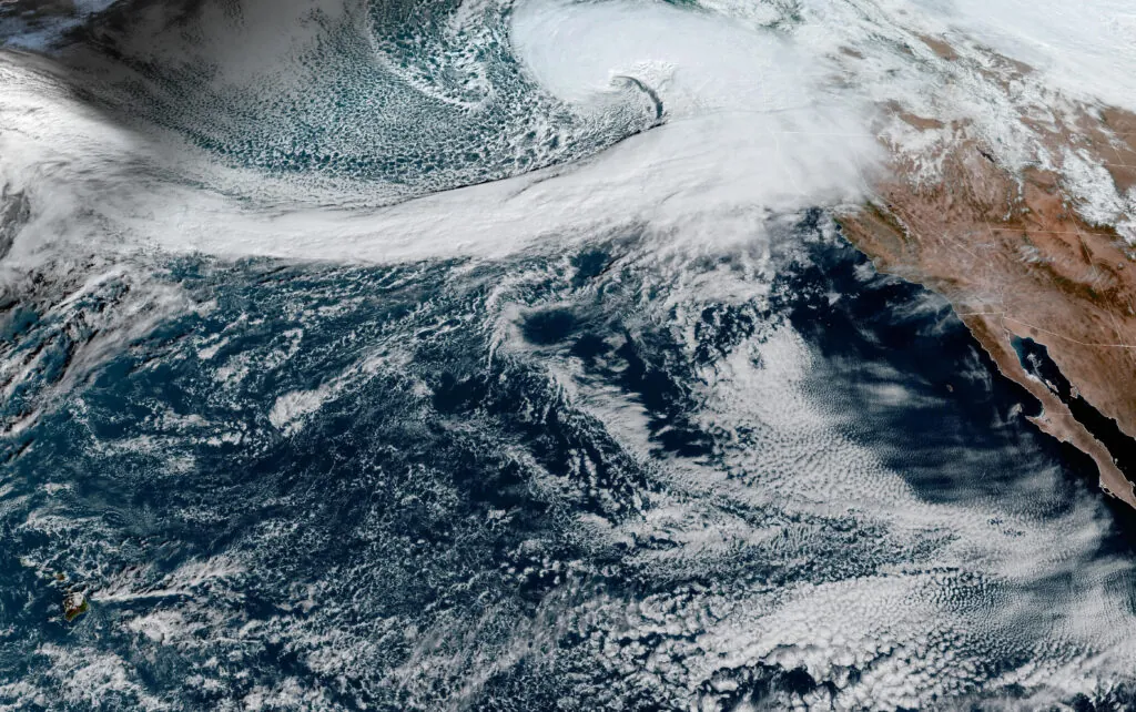 Formación de la borrasca: NOAA (EP)