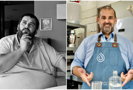 El gran cambio físico del chef David de Jorge: los motivos que le han llevado a perder 140 kilos