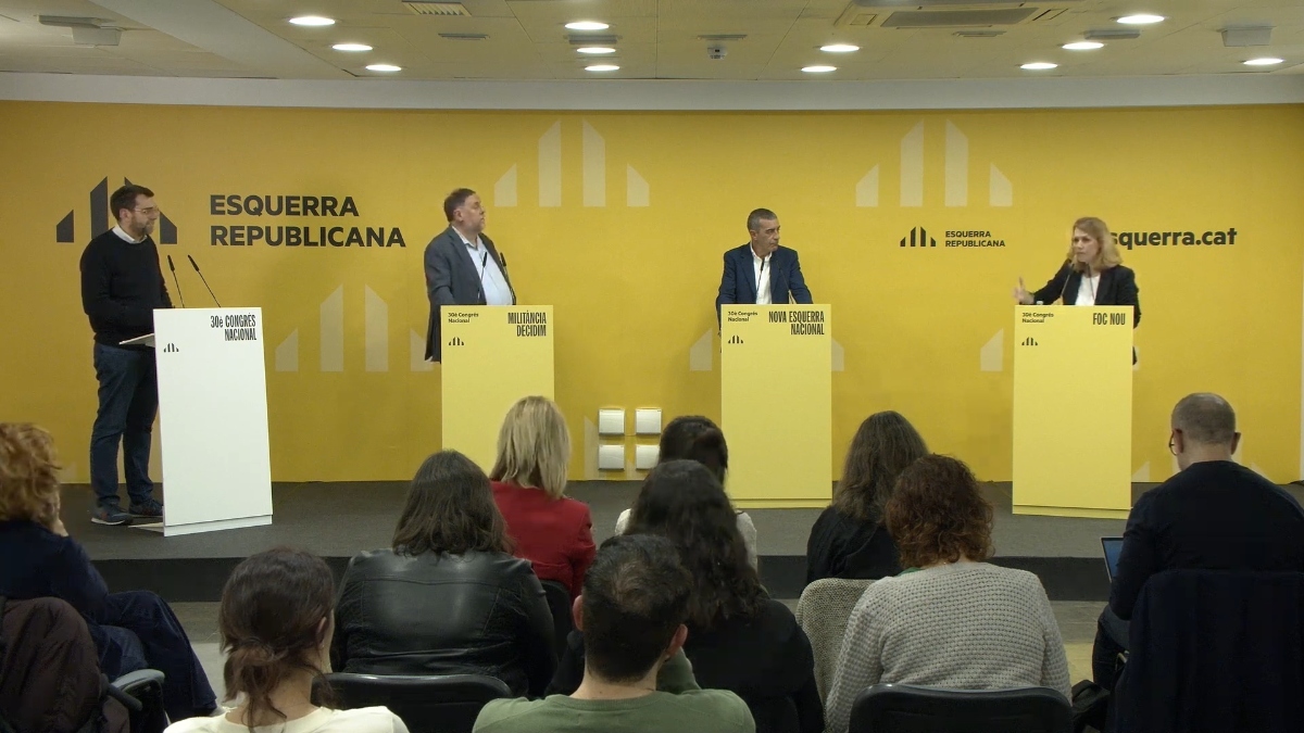 Junqueras llama a «recoser» ERC mientras Godàs y Solà instan a empezar un nuevo ciclo