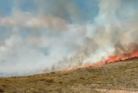 Estabilizado el incendio en Almería originado por un proyectil en maniobras militares