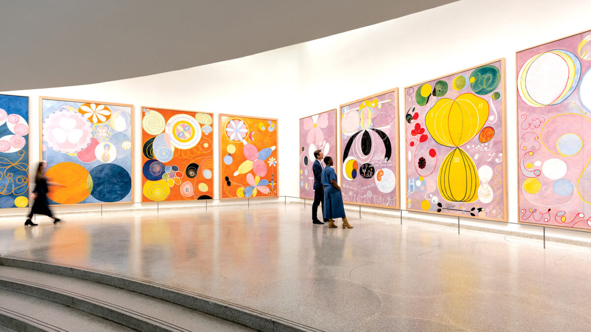 Espiritismo y pintura: el arte abstracto de Hilma af Klint guiado desde el más allá