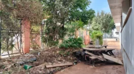 Una asociación inicia la restauración de jardines y huertos de colegios devastados por la DANA