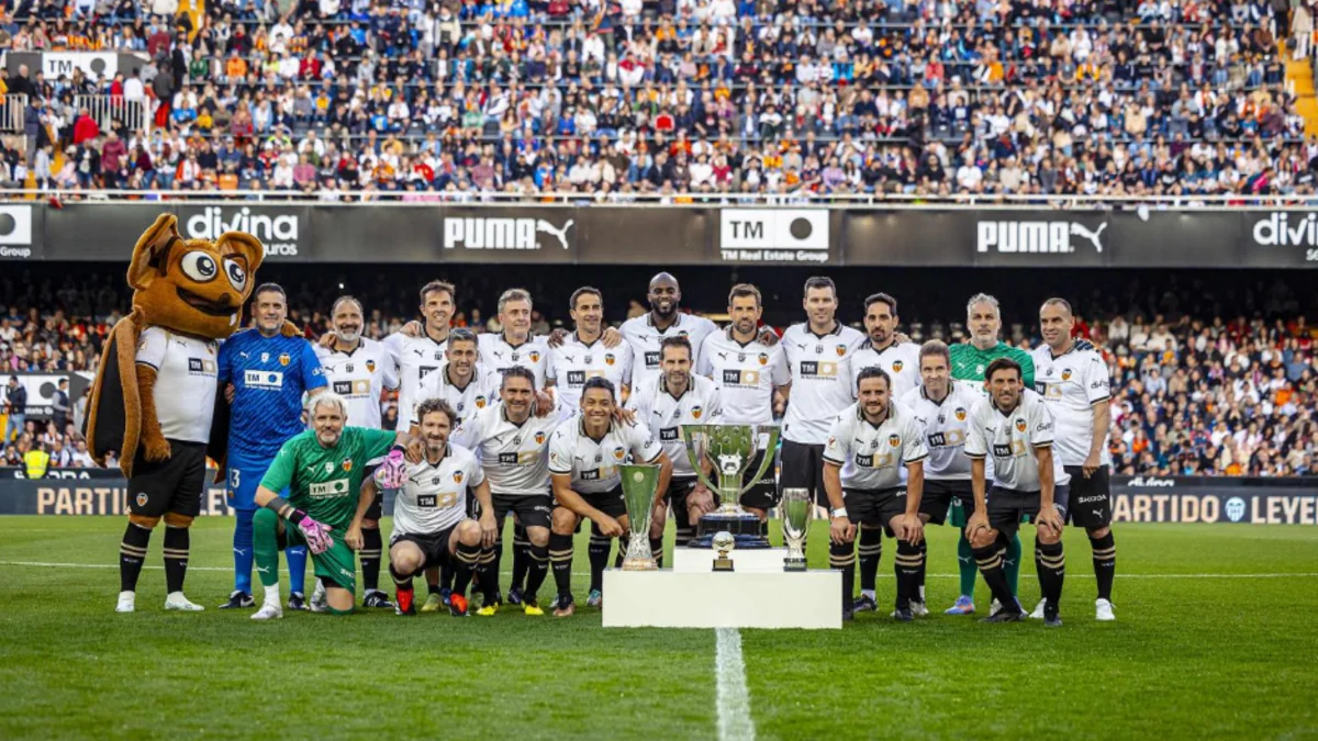 Las leyendas del Valencia jugarán un partido en beneficio de los clubes afectados por la DANA