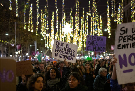 Más de 40 marchas clamarán contra la violencia machista en España con el feminismo dividido