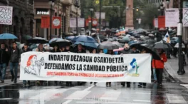 Las marchas en defensa de la sanidad pública en País Vasco continuarán de forma indefinida