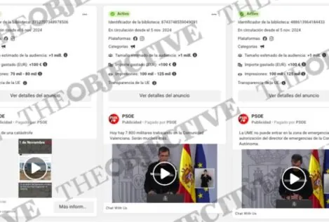 El PSOE lanza cinco campañas en redes para culpar a Mazón del desastre de Valencia