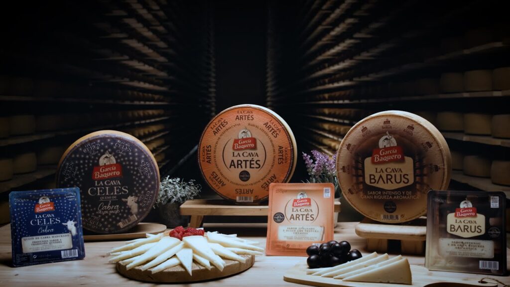 Queso La Cava Barus García Baquero, que ha obtenido el cuarto puesto en el World Cheese Awards: (García Baquero)