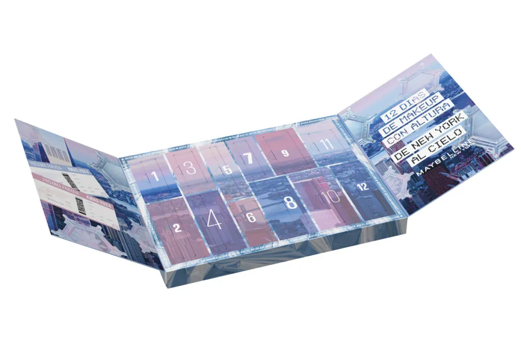 Calendario de adviento de Maybelline. (PVP: 60€)