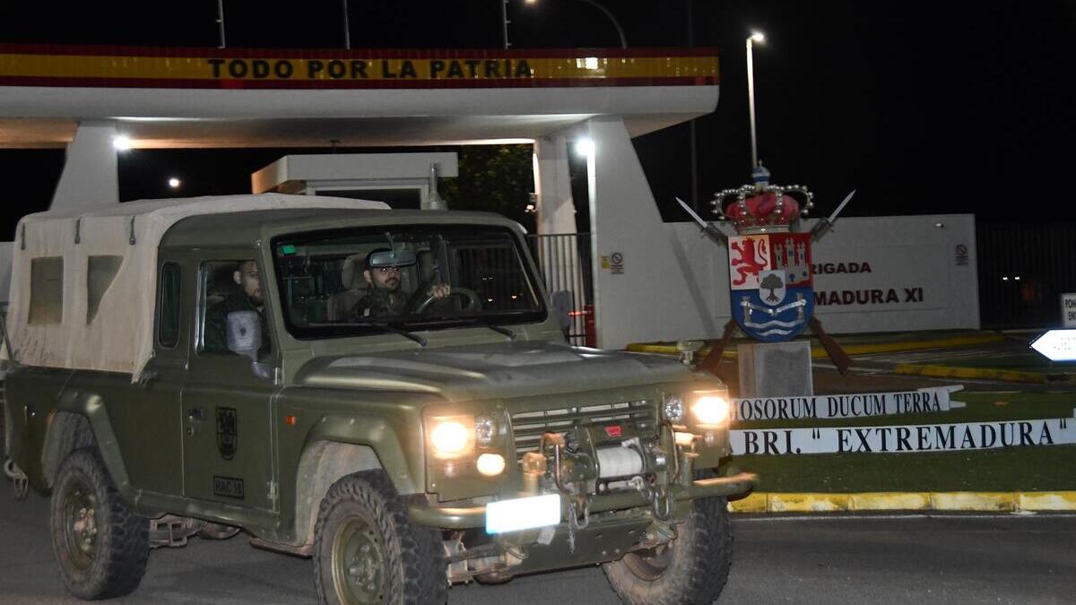 Parte desde Badajoz un segundo contingente de la Brigada ‘Extremadura’ XI hacia Valencia