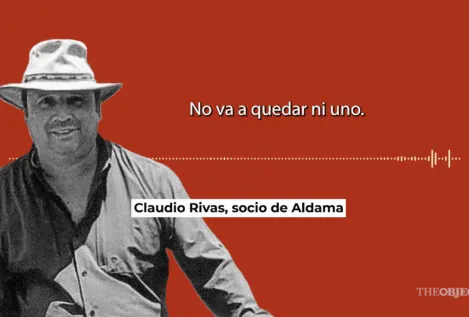 Claudio Rivas: «Me voy a llevar a todos por delante. No va a quedar ni uno»