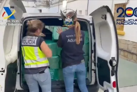 Interceptadas en Algeciras 13 toneladas de cocaína, el mayor alijo de esta droga en España