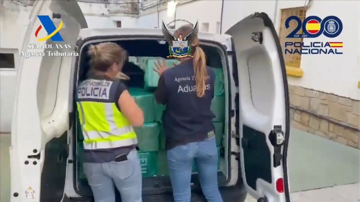 Interceptadas en Algeciras 13 toneladas de cocaína, el mayor alijo de esta droga en España